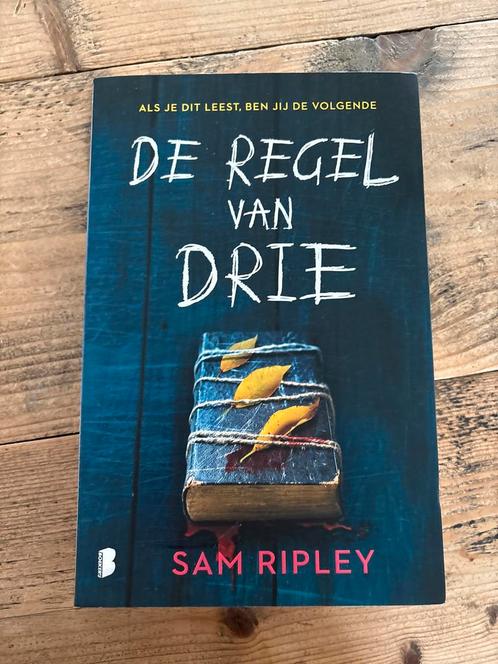 De Regel van Drie - Sam Ripley, Boeken, Thrillers, Nieuw, Europa overig, Ophalen of Verzenden
