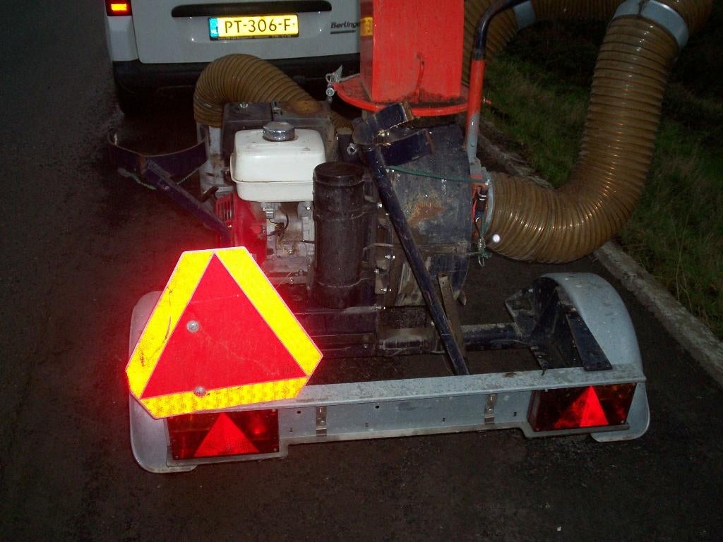 trilo bladblazer, Tuin en Terras, Ophalen, Gebruikt, Benzine, Trilo