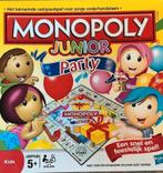 Monopoly Junior Party, Hobby en Vrije tijd, Gezelschapsspellen | Bordspellen, Ophalen, Zo goed als nieuw
