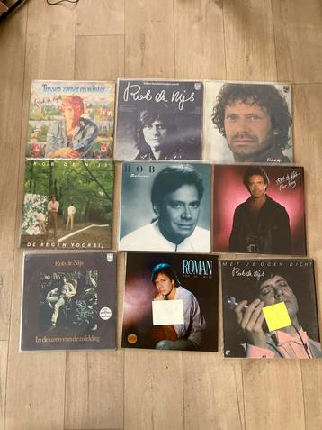 Rob de Nijs - Vinyl Collectie (9 Albums) beschikbaar voor biedingen