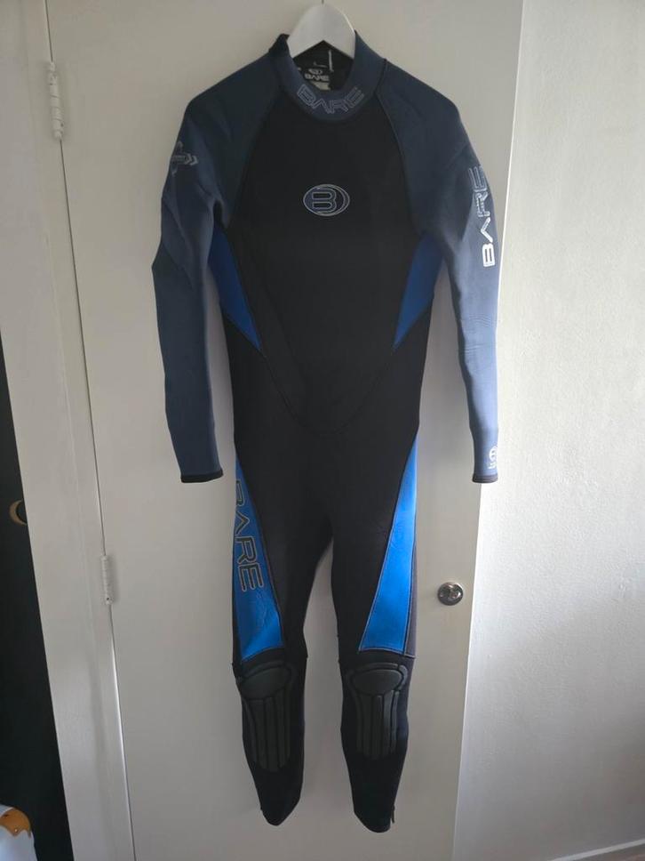 Bare Velocity 5/4 mm wetsuit – maat MT (Medium Tall, heren), Watersport en Boten, Watersportkleding, Zo goed als nieuw, Wetsuit