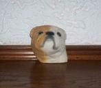 2 engelse bulldoggen bulldog wandhoofdjes in 1 koop, Ophalen, Gebruikt, Hond of Kat, Beeldje of Figuurtje