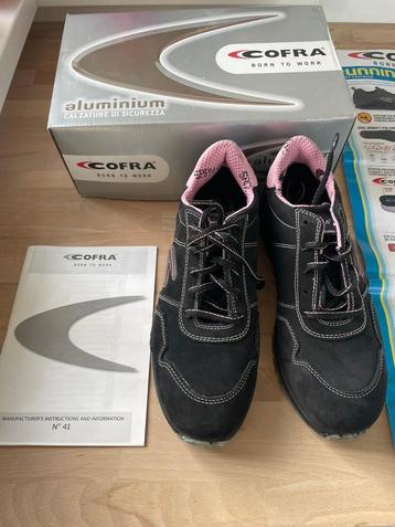 Cofra Alice veiligheidsschoenen mt40 zwart roze beschikbaar voor biedingen