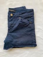 Stradivarius korte broek maat 34, katoen, marine blauw, Ophalen of Verzenden, Zo goed als nieuw, Blauw, W27 (confectie 34) of kleiner