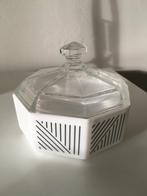 Arcoroc sucrier, octime collection, 80s, Huis en Inrichting, Keuken | Servies, Gebruikt, Overige typen, Ophalen of Verzenden, Glas