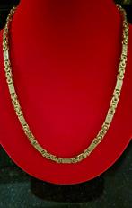 Aktie‼️ 14krt verguld goud 5 micron !ketting top kwaliteit, Sieraden, Tassen en Uiterlijk, Kettingen, Ophalen of Verzenden, Nieuw