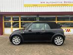 Mini Mini Cabrio 1.6 Cooper CABRIO LEDER AUTOMAAT, Auto's, Mini, Gebruikt, 4 cilinders, 4 stoelen, 116 pk