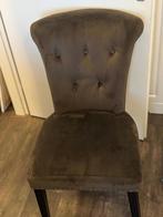 Eet kamer stoelen 4 stuks, Huis en Inrichting, Stoelen, Ophalen, Gebruikt, Bruin, Vier