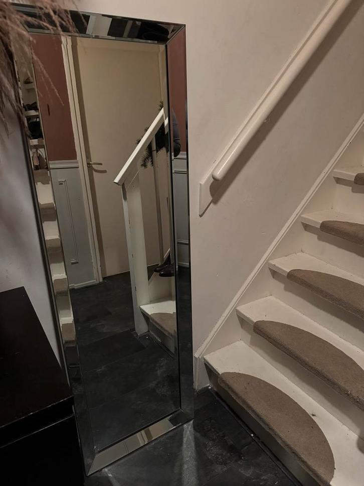 Eric Kuster / Eichholtz stijl spiegel 150x50cm, Huis en Inrichting, Woonaccessoires | Spiegels, Zo goed als nieuw, 50 tot 75 cm