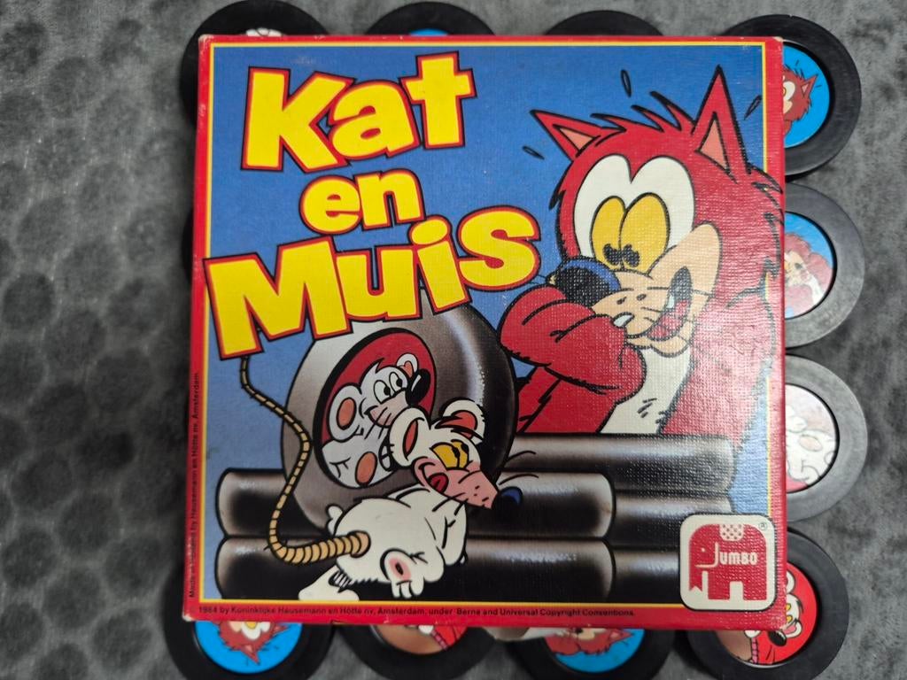 Kat en Muis Unico Bordspel, Gebruikt, Unico, Ophalen of Verzenden, Een of twee spelers