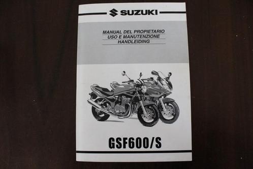 SUZUKI GSF600 S 1999 handleiding GSF 600  GSF600S, Motoren, Handleidingen en Instructieboekjes, Suzuki, Ophalen of Verzenden