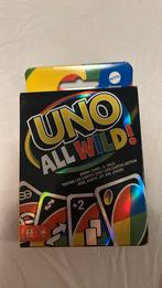 Uno all wild nieuw, Hobby en Vrije tijd, Gezelschapsspellen | Kaartspellen, Nieuw, Ophalen of Verzenden