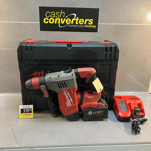 Milwaukee M18 CHPX | Combihamer | 9.0Ah accu | 373548, Doe-het-zelf en Verbouw, Gereedschap | Boormachines, Gebruikt, Boor- en/of Breekhamer