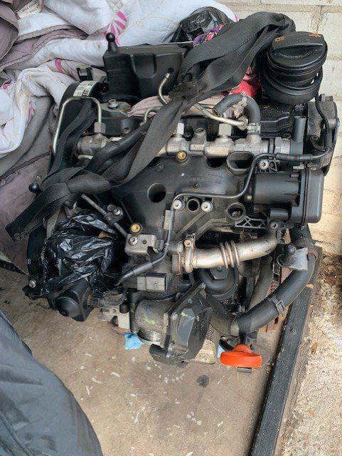 Motor (Motorcode CFW) Skoda/ Volkswagen Polo, Auto-onderdelen, Motor en Toebehoren, Volkswagen, Gebruikt, Ophalen of Verzenden