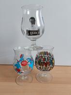 3 Duvel glazen, Ophalen of Verzenden, Zo goed als nieuw, Glas of Glazen, Duvel