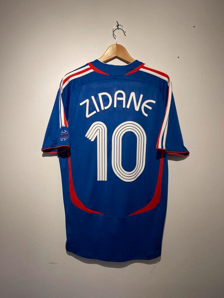 Frankrijk 2006 home kit zidane #10, Sport en Fitness, Voetbal, Nieuw, Shirt, Maat M, Verzenden