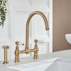 Brugkraan Keuken Traditioneel met Uittrekbare Sproeier, Huis en Inrichting, Keuken | Keukenelementen, Minder dan 50 cm, Overige kleuren