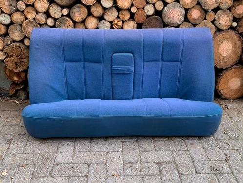 Blauw stoffen achterbank Volvo 240/240 estate / twee types, Auto-onderdelen, Interieur en Bekleding, Volvo, Gebruikt, Ophalen