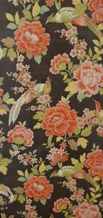 13703 Vintage retro oud barok bloemetjes behang behangpapier, Verzenden