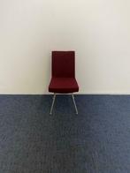 Vergaderstoel Montis Jim, bordeaux rood / rood, stof, Huis en Inrichting, Stoelen, Ophalen, Gebruikt, Rood, Eén