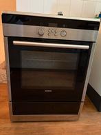 Siemens Oven & Inductie Kookplaat - 60cm, Ophalen, Gebruikt, Oven met grill, Vrijstaand