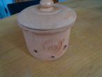 Terracotta Uienpot, Ophalen of Verzenden, Gebruikt