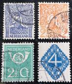 POSTZEGELS NEDERLAND 1923, Verzenden, T/m 1940, Gestempeld