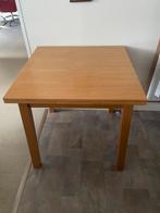 Uitschuiftafel blank eiken zgan, Huis en Inrichting, 50 tot 100 cm, Landelijk klassiek, Eikenhout, Ophalen of Verzenden