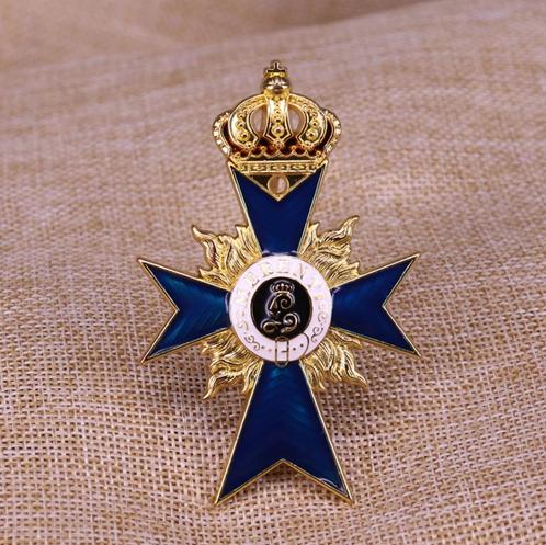 Bavariaanse Merenti Kruis Broche Duitsland Oorlog Militaire, Sieraden, Tassen en Uiterlijk, Broches, Nieuw, Verzenden