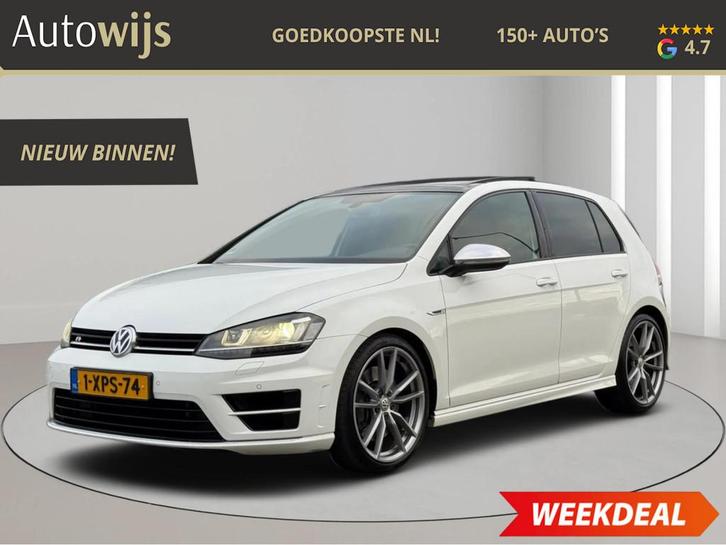 Volkswagen Golf 2.0 TSI R 4Motion|PANO|LED|NL AUTO|CAMERA|GO, Auto's, Volkswagen, Bedrijf, Te koop, Golf, 4x4, ABS, Achteruitrijcamera