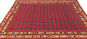 Perzisch tapijt Kelim Soumak 287 x 202/Handgeweven wol kilim beschikbaar voor biedingen