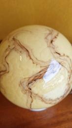 Vintage Thabur lamp, plafond lamp, Art Deco style, Gebruikt, Vintage, Ophalen of Verzenden, Glas