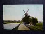 GRONINGEN Barkmolen Reitdiep 1909 kleur, Ophalen of Verzenden, Voor 1920, Groningen