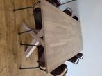 Eettafel, Huis en Inrichting, Tafels | Eettafels, Ophalen, Gebruikt, 200 cm of meer, 50 tot 100 cm