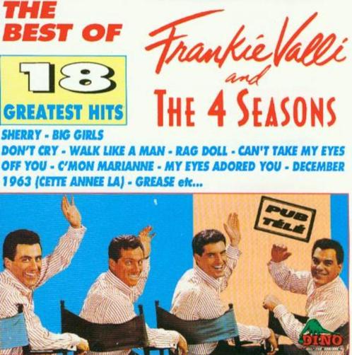 FRANKI VALLI AND THE 4 SEASONS CD THE BEST OF 18 hits, Cd's en Dvd's, Cd's | Pop, Ophalen of Verzenden