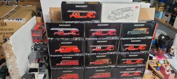 Set van 14 Minichamps brandweer Mercedes &Magirus Deutz  beschikbaar voor biedingen