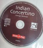 Violin & Piano. Indian Concertine. + Cd. George Perlman., Ophalen of Verzenden, Zo goed als nieuw, Thema, Piano