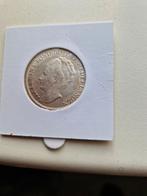 Nederland 1 gulden 1943 zeer fraai ;'', 1 gulden, Verzenden, Zilver, Koningin Wilhelmina