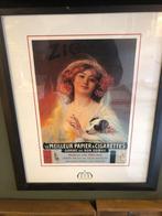 Prachtige Ingelijste Vintage Reclameposter., Reclamebord, Cornwall Vintage, Cornwallantiques@hotmail.com, Ophalen of Verzenden