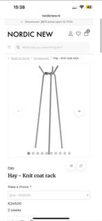 HAY Knit Kapstok, Ophalen, Nieuw, Metaal, Staande kapstok