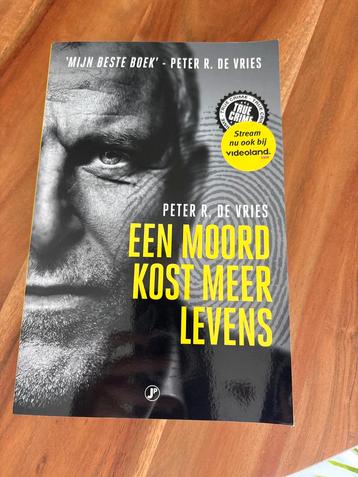 Een moord kost meer levens - Peter R. de Vries beschikbaar voor biedingen