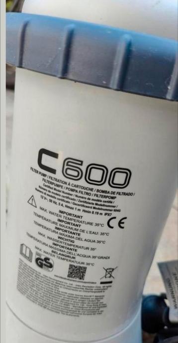 ZGAN Intex C600 Filterpomp beschikbaar voor biedingen