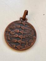 Penning ANWB 100 Jaar 1883-1983 brons ontwerp Henk v Bommel, Ophalen of Verzenden, Overige materialen, Nederland