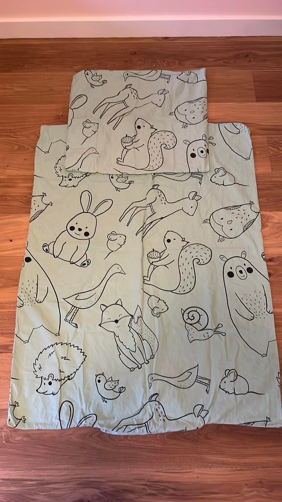 Peuter dekbedovertrek 90x120cm, Ophalen of Verzenden, Zo goed als nieuw, Jongetje of Meisje, Dekbedovertrek