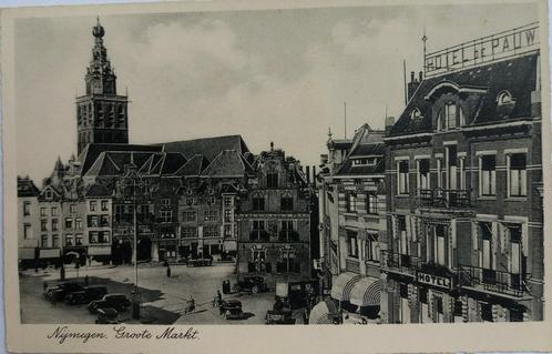 Mooie oude ansichtkaart:Groote Markt/ Hotel de Pauw/Nijmegen, Verzamelen, Ansichtkaarten | Nederland, Ongelopen, Gelderland, Voor 1920