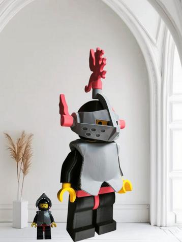 Mega maxi figure van een vintage lego Castle knight beschikbaar voor biedingen