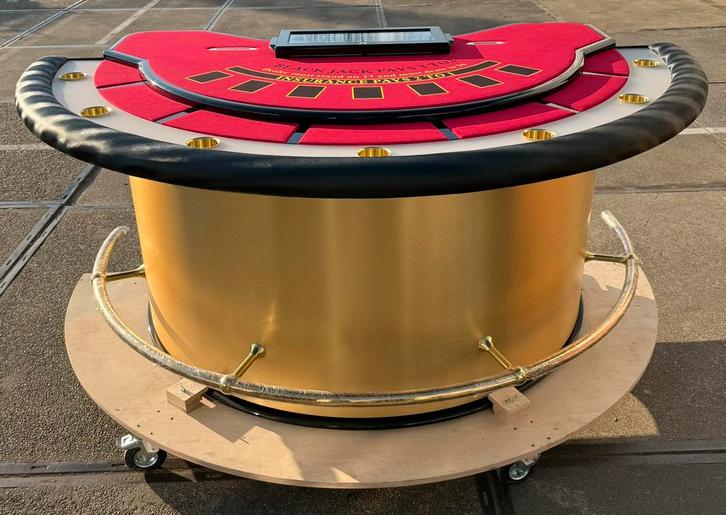 Luxe Blackjack tafel (nieuw), Hobby en Vrije tijd, Gezelschapsspellen | Overige, Zo goed als nieuw, Ophalen