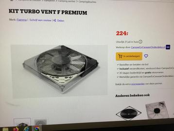 Dakventilator Fiamma kit turbo-vent f premium ventilator beschikbaar voor biedingen