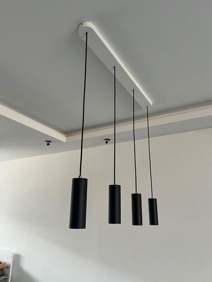 Eetkamerlamp. Ideaal voor Phillips HUE GU10, Huis en Inrichting, Lampen | Hanglampen, Zo goed als nieuw, Metaal, Ophalen of Verzenden