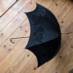 Antieke Dames Paraplu, Sieraden, Tassen en Uiterlijk, Paraplu's, Ophalen of Verzenden, Gebruikt, Zwart